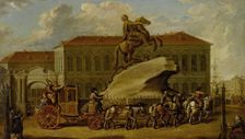 The View of Senate Square, 1799. Creator: Karl Friedrich Knappe