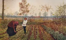 The Violet Field 1867, (c1915). Artist: Fred Walker