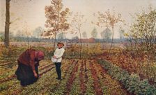 The Violet Field 1867, (c1915). Artist: Fred Walker