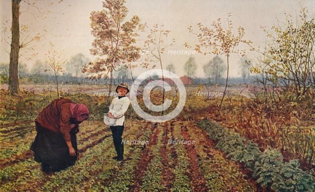 'The Violet Field',1867, (c1915). Artist: Fred Walker.