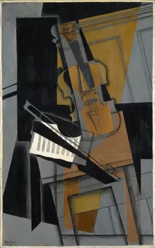 The Violin, 1916. Creator: Juan Gris