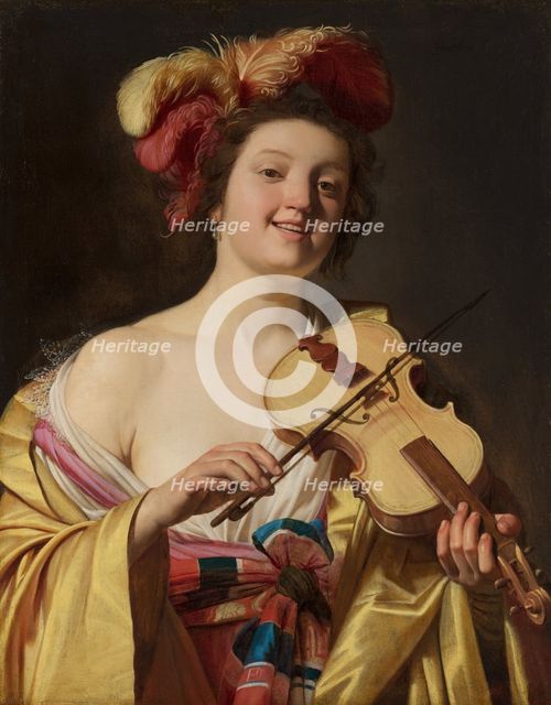 The Violin Player. Creator: Gerrit van Honthorst.