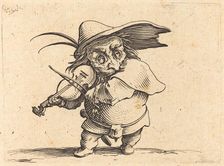 The Violin Player, c. 1622. Creator: Jacques Callot