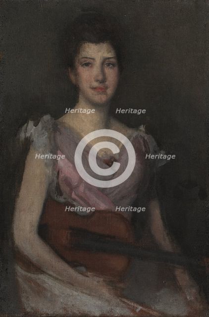 The Violin Player, c. 1894. Creator: James McNeill Whistler (American, 1834-1903).