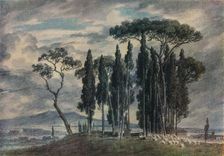 The Villa Negroni 18th century. Artist: John Robert Cozens