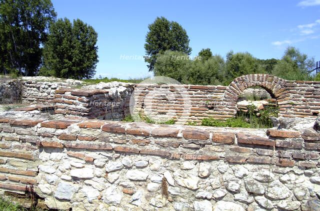 The Villa of Dionysus, Dion, Greece. Artist: Samuel Magal