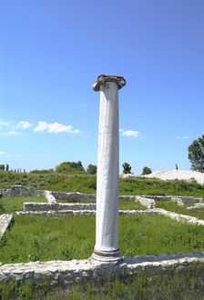 The Villa of Dionysus, Dion, Greece. Artist: Samuel Magal