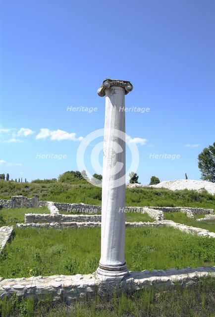 The Villa of Dionysus, Dion, Greece. Artist: Samuel Magal