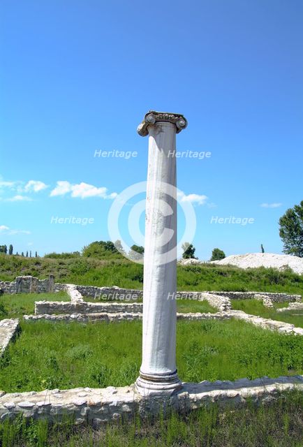The Villa of Dionysus, Dion, Greece. Creator: Samuel Magal.