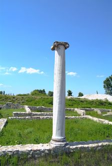 The Villa of Dionysus, Dion, Greece. Creator: Samuel Magal