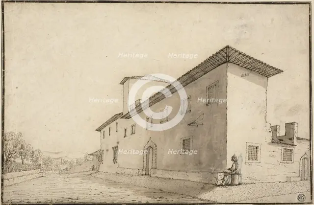 The Villa Bellagio, Castello, Near Florence, n.d. Creators: Remigio Cantagallina, Stefano della Bella.