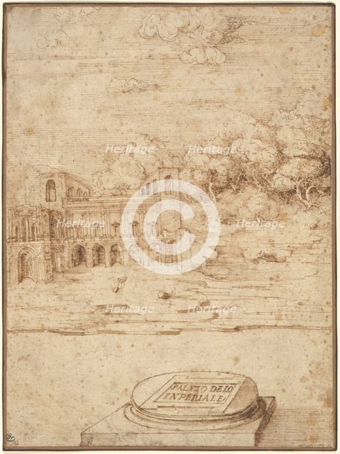 The Villa Imperiale, 1530s. Creators: Unknown, Titian.