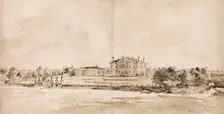 The Villa Loredan, near Treviso, ca. 1778. Creator: Francesco Guardi