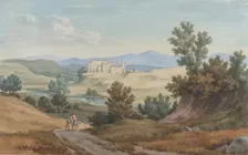 The Villa Pasino, 1854. Creator: Gustav Wilhelm Palm