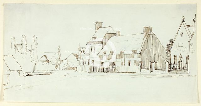 The Village Church, n.d. Creator: Henry Stacy Marks.