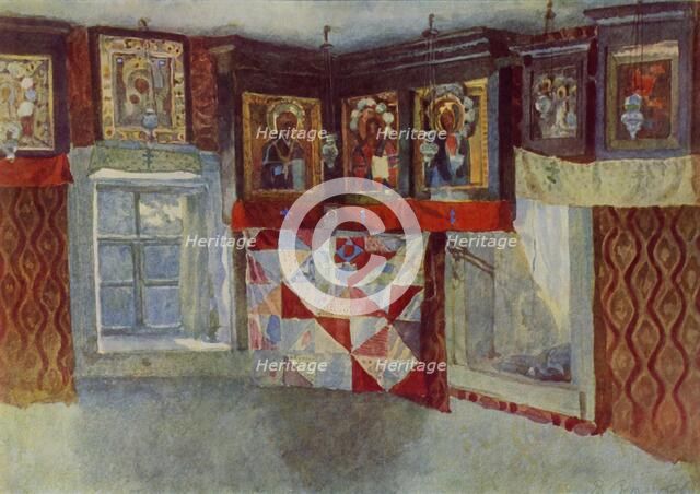 'The Village Chapel', 1880-1889, (1965). Creator: Vasily Surikov.
