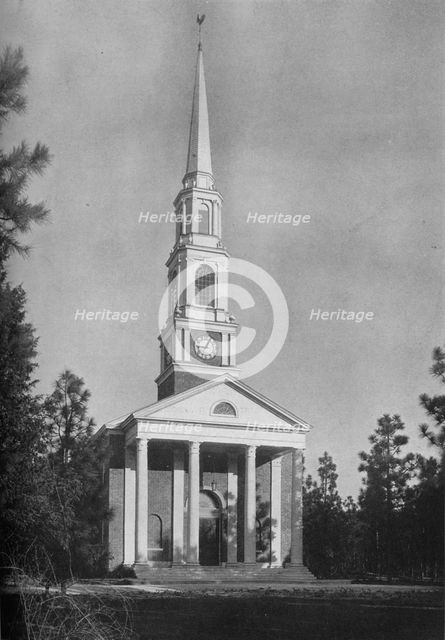 The Village Chapel, Pinehurst, North Carolina, 1926. Artist: Unknown.
