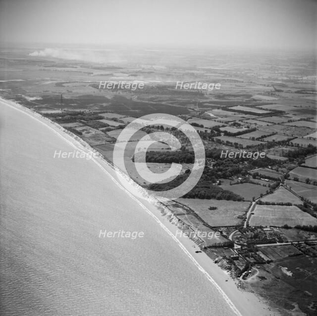 The village and the Common, Dunwich, Suffolk, from the north-east, 1949 Artist: Aerofilms.
