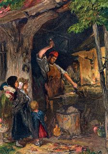 The village blacksmith