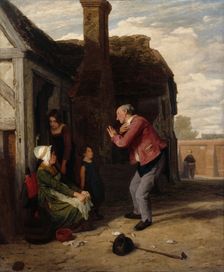 The Village Buffoon, 1816. Creator: William Mulready