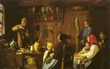 The Village Doctor, 1879. Creator: Albert Anker