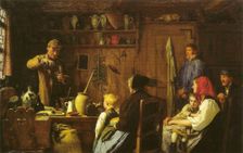 The Village Doctor, 1879. Creator: Albert Anker