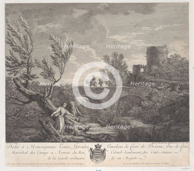 The Village Fountain, ca. 1750-1800. Creator: Pietro Antonio Martini.
