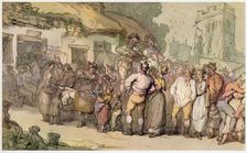 The Village Fair, c1780-1825. Creator: Thomas Rowlandson