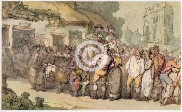 The Village Fair, c1780-1825. Creator: Thomas Rowlandson.
