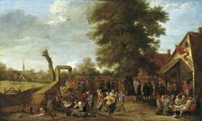 The Village Fête, 1650. Creator: David Teniers II