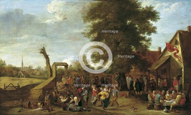 The Village Fête, 1650. Creator: David Teniers II.