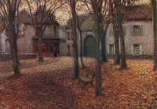 The Village in Autumn c1915. Artist: Henri Eugene Le Sidaner