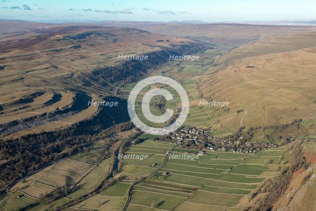 The village of Kettlewell in Upper Wharfedale, North Yorkshire, 2024. Creator: Robyn Andrews.