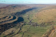 The village of Kettlewell in Upper Wharfedale, North Yorkshire, 2024. Creator: Robyn Andrews