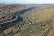 The village of Kettlewell in Upper Wharfedale, North Yorkshire, 2024. Creator: Robyn Andrews