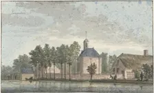 The village of Hoogmade, 1730-1740. Creator: Cornelis Pronk