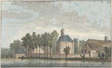 The village of Hoogmade, 1730-1740. Creator: Cornelis Pronk