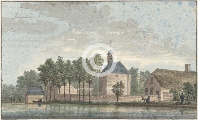 The village of Hoogmade, 1730-1740. Creator: Cornelis Pronk.