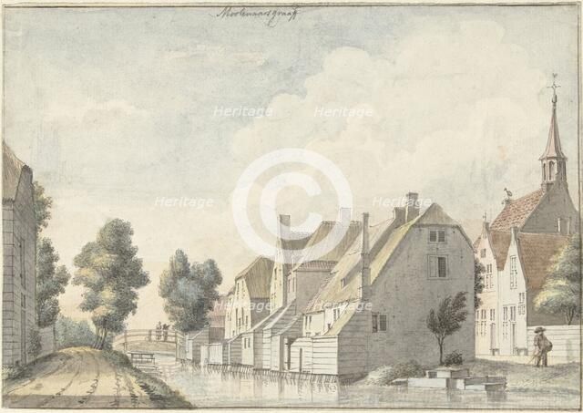 The village of Molenaarsgraaf in the Alblasserwaard, 1761-1828. Creator: Joseph Schmetterling.