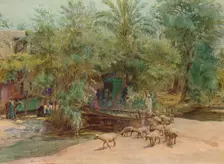 The Village of Marg c1905, (1912). Artist: Walter Frederick Roofe Tyndale
