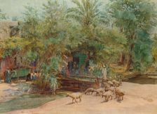 The Village of Marg c1905, (1912). Artist: Walter Frederick Roofe Tyndale