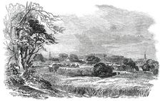 The Village of Schestedt, on the Road from Schleswig to Osterade, 1850. Creator: Unknown