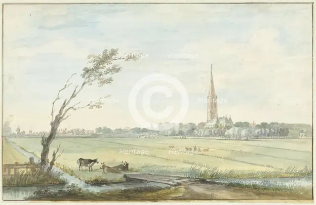 The village of 's-Gravezande, 1745. Creator: Aert Schouman.