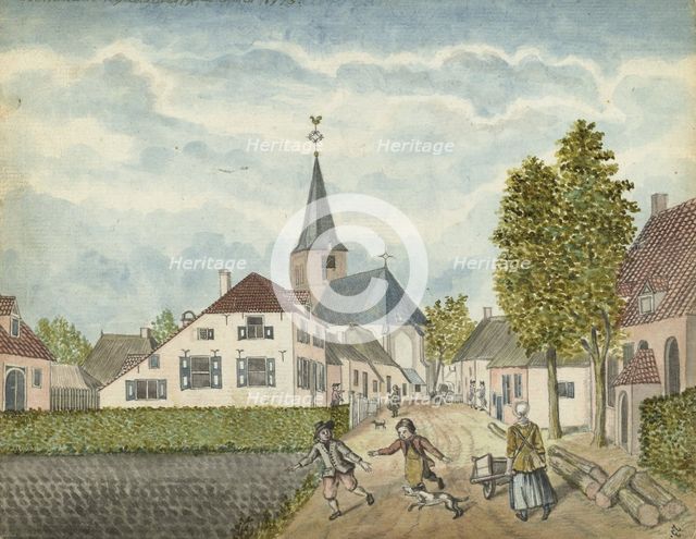 The village of Wehl in Cleefland, 1775. Creator: Jan Brandes.