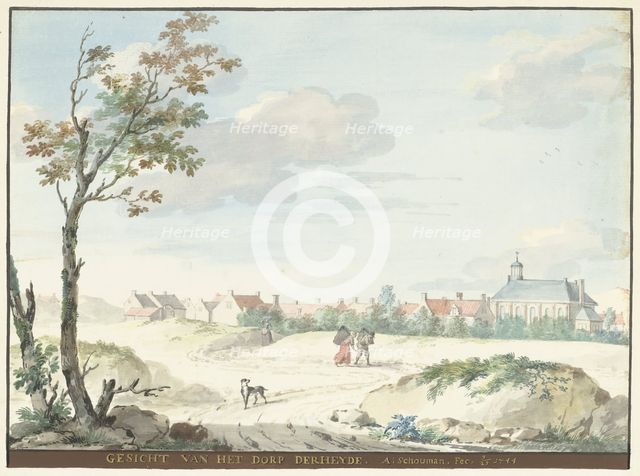 The village of Terheijden, 1744. Creator: Aert Schouman.