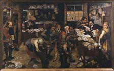 The Village Lawyer, 1621. Creator: Brueghel, Pieter, the Younger (1564-1638)