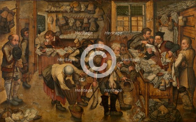 The Village Lawyer. Creator: Pieter Brueghel III.