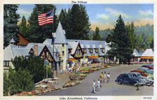The Village, Lake Arrowhead, California, USA, 1940