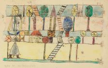 The Village Madwoman, 1920. Creator: Klee, Paul (1879-1940)