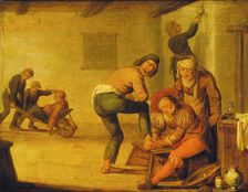 The Village Surgeon, 1633. Creator: Quast, Pieter (1605-1647)
